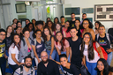 Estudantes e professores do Curso de Arquitetura do IFF Campus Campos Centro (Maria Luíza Monteiro).