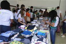 O Bazar Sustentável fez muito sucesso durante a 22ª Semana do Saber Fazer Saber, em novembro. 