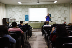 A palestra foi ministrada na quarta-feira, 10 de julho, no Auditório Miguel Ramalho (Foto: Letícia Cunha)