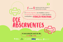 Campanha de doação de absorventes