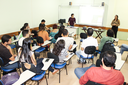 Além de professores e pedagogos, participaram estudantes de cursos de licenciatura.