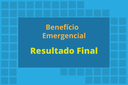 Resultado final do processo de concessão de benefício emergencial