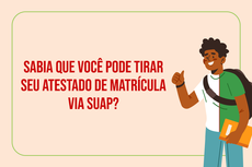 O estudante do IFF Campos Centro já pode emitir o documento sem a necessidade de solicitar ao Registro Acadêmico.Arte: Maria Alice Vardiero