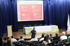 A primeira atividade do evento foi realizada antes da abertura oficial (Foto:Raphaella Cordeiro)