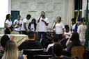 Apresentação musical dos alunos do Educandário São José Operário. (Foto: Letícia Cunha) 