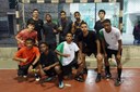 Time de futsal do Curso Técnico de Edificações (Foto: Divulgação) 