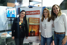 As professoras Roberta, Edméa e Ana Paula são autoras do livro.
(Foto: Divulgação)