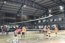 Jogos de futsal e vôlei animaram o campus.