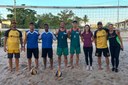 Estudantes do IFF em momento de jogos intercampi, em partida realizada no Centro Esportivo, com a parceria entre o IFF e a empresa (Foto: Divulgação).