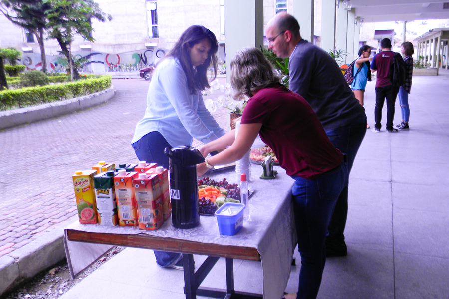 Estudantes aproveitaram bem o evento.