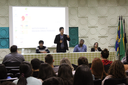 A aula inaugural dos cursos de pós-graduação de Arquitetura das Cidades e Geografia aconteceu no auditório Miguel Ramalho, no IFF Campos Centro.