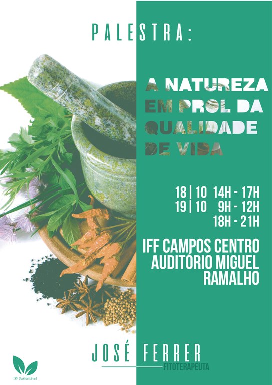 Palestra do naturalista José Ferrer