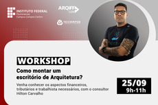 A palestra online será com o consultor Hilton Carvalho.Arte: Divulgação