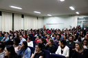 Turmas de cursos de licenciatura participaram (Foto: Rakenny Braga)