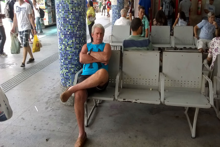 Amante de música, o aposentado Walter Gomes acompanhou pela segunda vez o projeto.