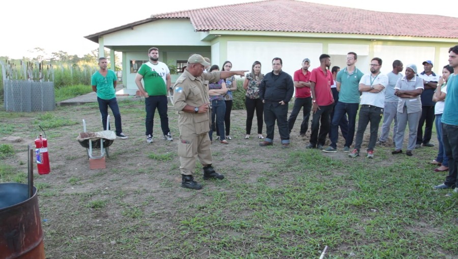 IFF Guarus promove treinamento de Prevenção a Incêndio