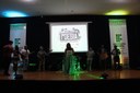 Apresentação musical da Servidora Eliliane Vasconcelos e banda