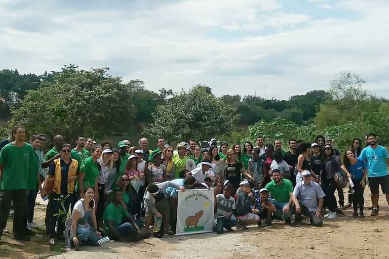 Projeto Capivara, do IFF Guarus, participa de ações no Dia Mundial da Limpeza