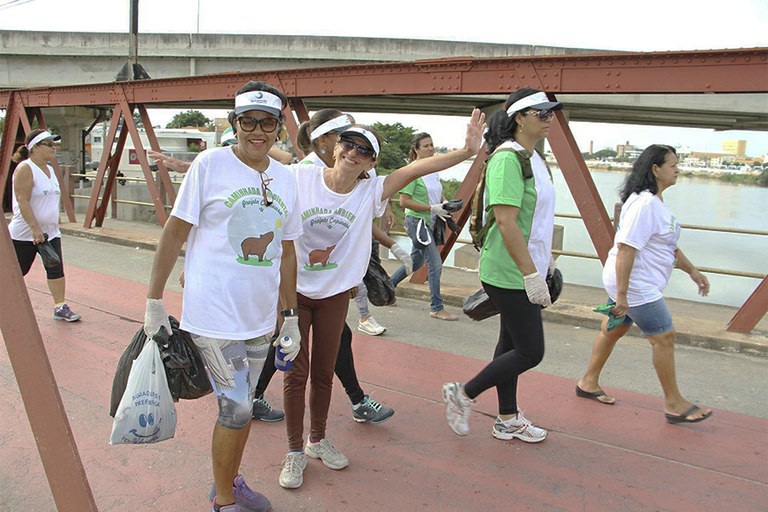 II Caminhada Ambiental com o Projeto Capivara