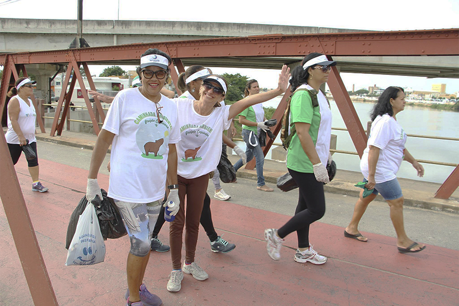 II Caminhada Ambiental com o Projeto Capivara