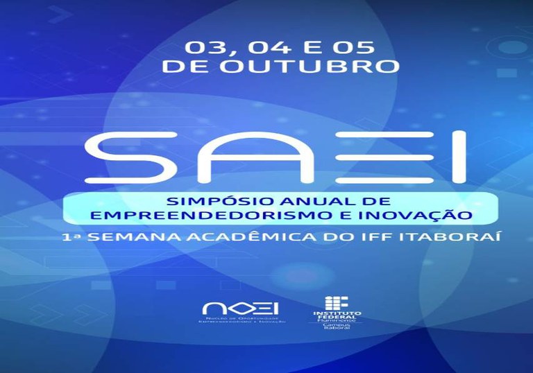 Campus Itaboraí realiza 1º Simpósio Anual de Empreendedorismo e Inovação (SAEI)