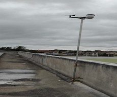 Estação meteorológica instalada no campus