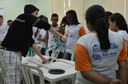 Alunos da rede municipal de Itaperuna aprendem sobre lançamento de foguetes feitos com garrafa pet no IFFluminense Itaperuna