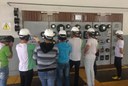 Alunos do Curso Técnico em Eletrotécnica do IFFluminense Itaperuna participam de visita técnica à Usina Hidrelétrica de Tombos