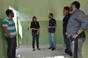 Representantes do IFFluminense e BitStorm fazem visita ao local ondea empresa funcionará