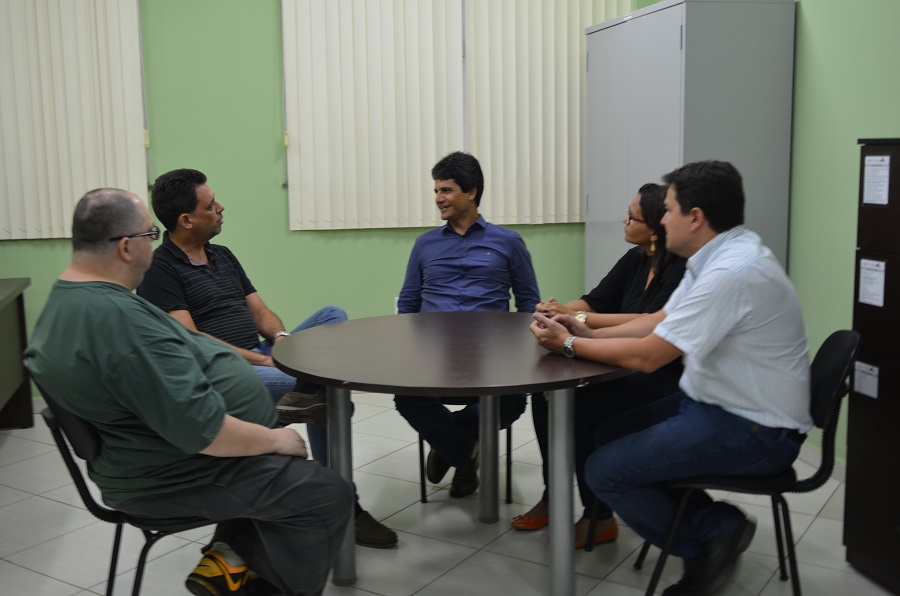 Avaliadores do MEC com dirigentes do IFFluminense