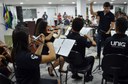 Abertura da Semana Acadêmica do IFF Itaperuna com a Camerata XXI e palestra sobre mercado de trabalho