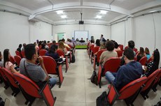 A aula inaugural contou com uma mesa-redonda