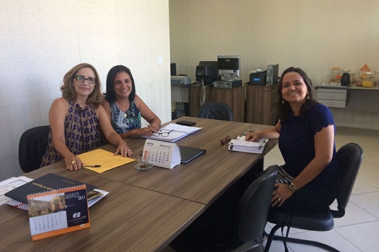 Reunião entre dirigentes do IFFluminense e Itaperuna