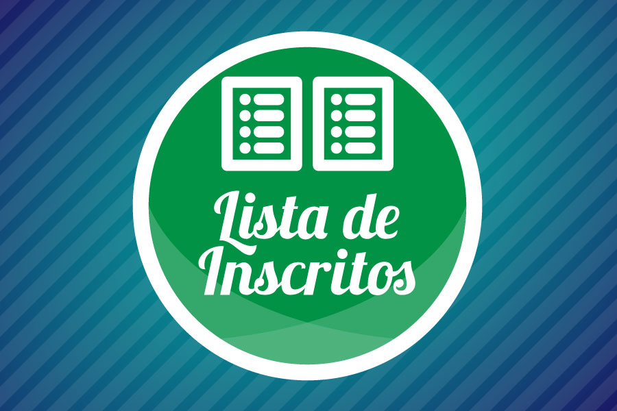 Lista de inscritos para o Conselho de Campus