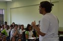 Candidatos a presidente do Grêmio Estudantil do IFFluminense Itaperuna debatem antes da eleição