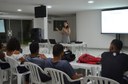 Palestra para alunos do noturno dentro da programação do Encontro da Saúde e da Família