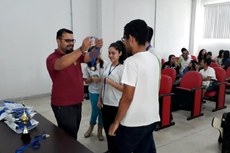 A equipe vencedora comercializou cones recheados durante o evento