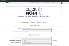 O sistema pode ser acessado pelo site cataloga.iff.edu.br