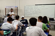 Aula na área de Mecânica no IFF Itaperuna, que atualmente conta com formação em nível técnico