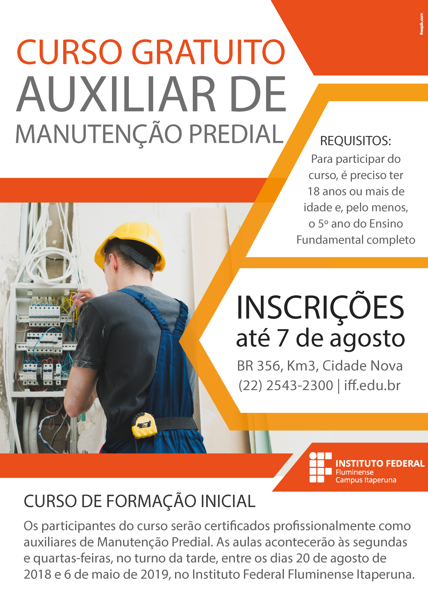 FIC Auxiliar de Manutenção Predial