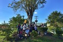 Antes da aula, os participantes fizeram uma visita às instalações do campus