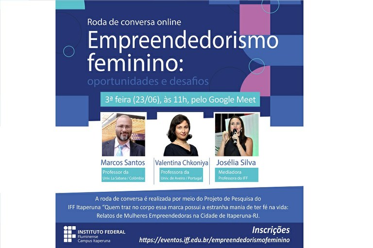 Empreendedorismo feminino no IFF Itaperuna