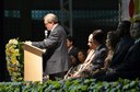 Cerimônia de posse da diretora-geral do IFFluminense Itaperuna, Michelle Maria Freitas Neto, e dos diretores gerais dos demais campi, realizada junto com a transmissão do cargo de reitor do Instituto, no campus Campos Centro.