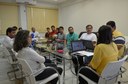 Conselheiros e coordenadores de cursos do Campus Itaperuna em reunião do Conselho