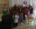 Alunos do IFFluminense Itaperuna participam da entrega dos alimentos e roupas arrecadados na campanha