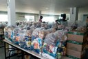 Kits de alimentos em outubro