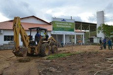 A obra de conclusão do Restaurante Estudantil do IFF Itaperuna entrou na fase final