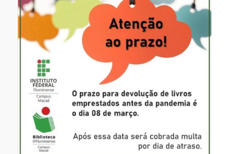 Devolução de livro no retorno presencial