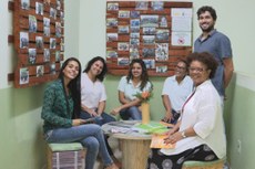 Espaço está localizado no hall da Biblioteca e é aberto a toda comunidade do campus.