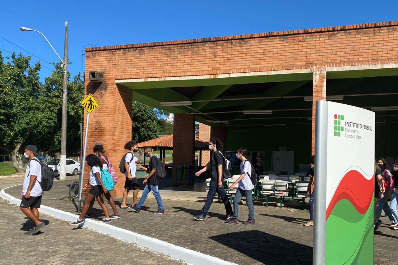 Estudantes do Campus Macaé